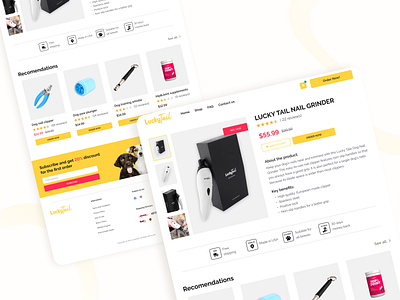 Product page – Lucky Tail