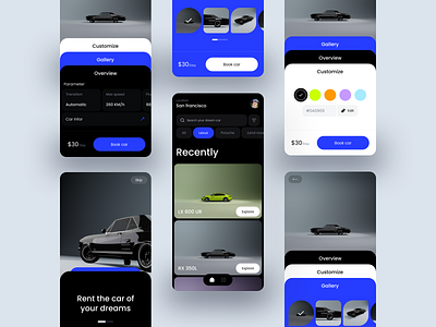 Car Rental App Concept