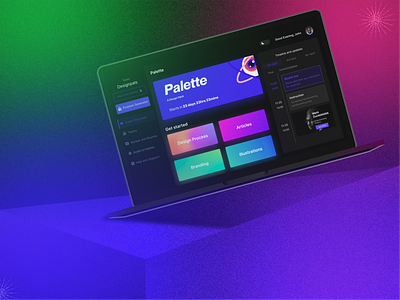 Palette Dashboard UI - Design Hack