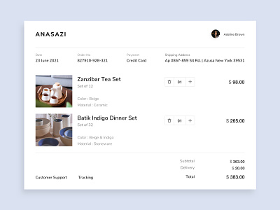 Email Receipt- Daily UI 017