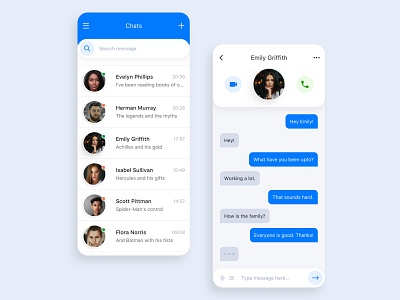 Direct Messaging- Daily UI 013