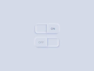 On/Off Switch- Daily UI 015 015 3d button neumorphism daily ui dailyui dailyui015 design neumorphism on off onoff onoff switch daily ui 015 switch switch neumorphism toggle ui ux