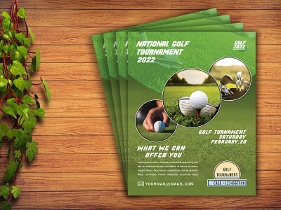 Golf Flyer Design