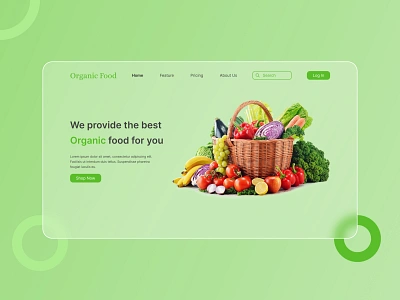 Food landing Page Design delivery app food food app food delivery food delivery service food delivery website food illustration foodie home page homepage landing landing page restaurant ui ui design ux web web design web page website