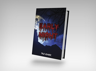 Early night book cover book cover book cover design branding design graphic design