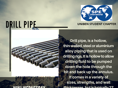 A Social Media post design about drill pipes design drillingengineering graphicdesigner graphicdesigns petroleumengineering publicity socialdesign socialmedia