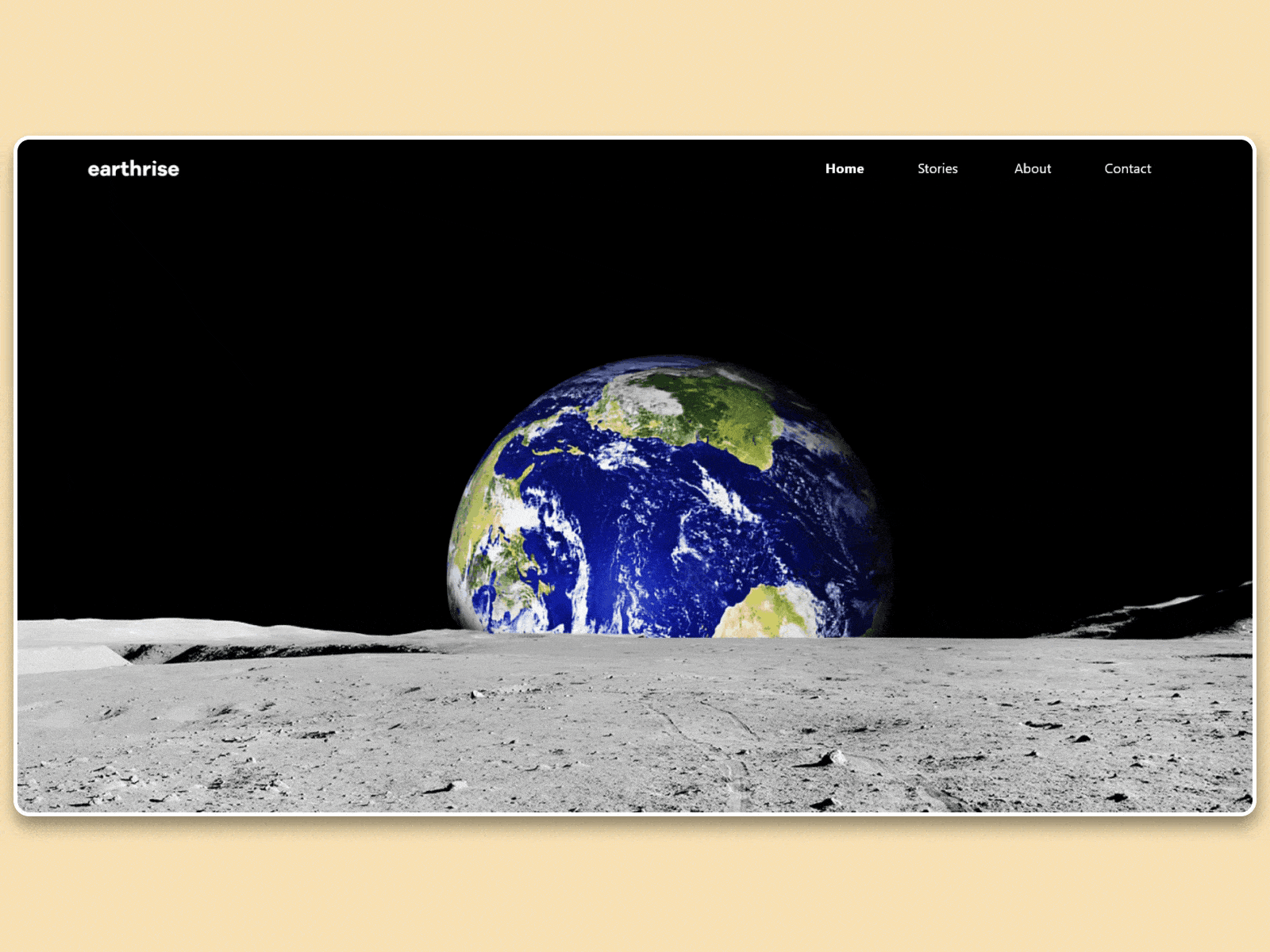Earthrise Website Concept