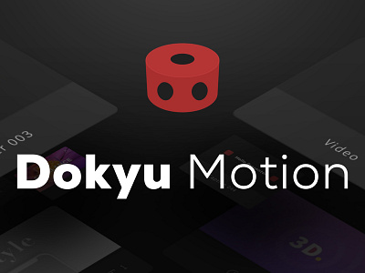 Dokyu Motion Poster after effects branding design logo