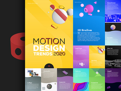 2020 Motion Design Trends - Dokyu Motion 2020 after effects cinema 4d graphic design motion design trends web design