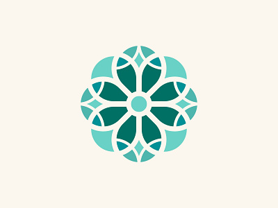 Rose window Logo branding graphic design icon logo ui vector