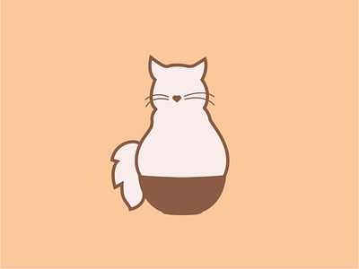Fluffy Cat Logo Design
