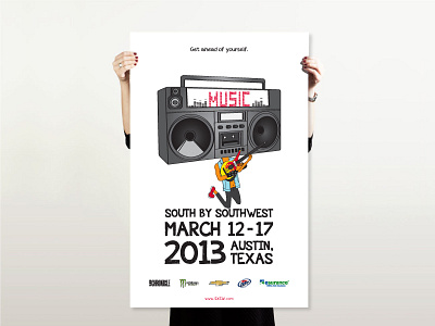 SXSW Poster Series: Music poster