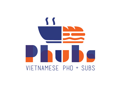 Phubs food logo pho