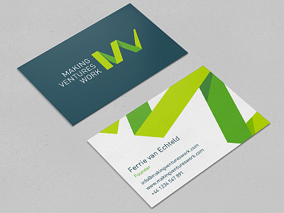 Business cards for new brand
