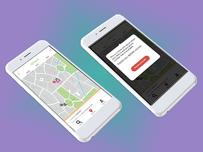 Daily UI #020 - Location Tracker app design interactive design mobile design uiux
