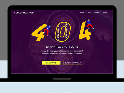 Error 404 page branding design ui ui ux ux