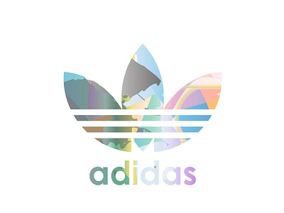Adidas logo.