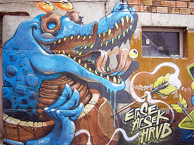 Crocodile 2013 apple crocodile dimitrov erase flava georgi graffiti house illustration imac iphone sketch
