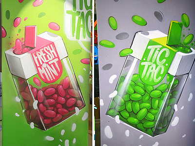 Tic Tac brand dimitrov drawing erase fresh georgi graffiti illustration mint sweet tac tic