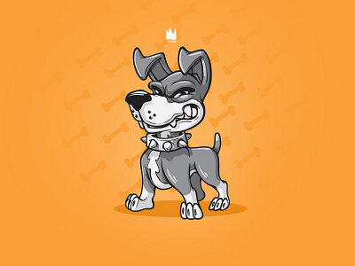 Boss Dog art boss brand bulgarian character design dog fresh illustration logo new sticker