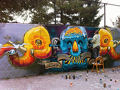 Arsek & Erase - Uga - Buga - Yeah!! arsek art design dimitrov erase georgi graffiti illustrations jelio love street