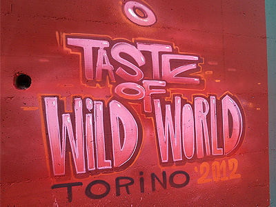 Taste of Wild World 2012 apple art dimitrov erase georgi graffiti of taste torino typo wild world