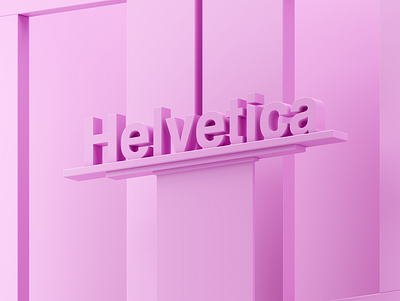 Helvetica 3d illustration 3d 3d animation 3d art 3d artist 3ddesign 3dmodeling 3dmodels cg cgi design motiondesign motiongraphics productdesign vfx