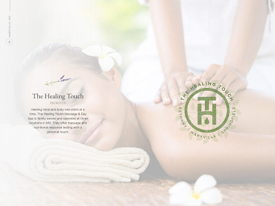 The Healing Touch - Logo Design branding design graphic design logo mockup