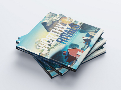 Worthy Rivals: Dale Nichols & Terence Duren artists book book cover booking cover design design graphic design nebraska