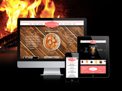 Il Lazzarone Pizzeria Website