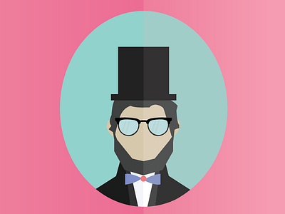 Babe Lincoln. abe lincoln illustration