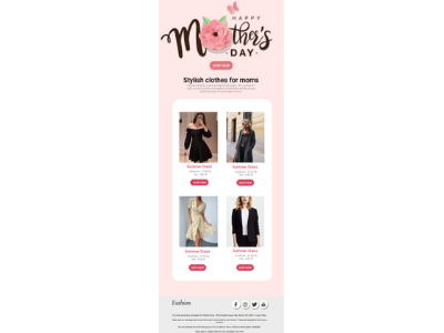 mother day email design email design