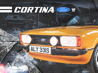 Ford Cortina Design byBAS car ford motor vehicle vintage