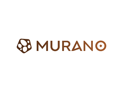 Murano logo logodesign