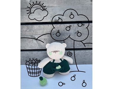 The Lime Harvest animation animation 2d children crochet design illustration kids procreate