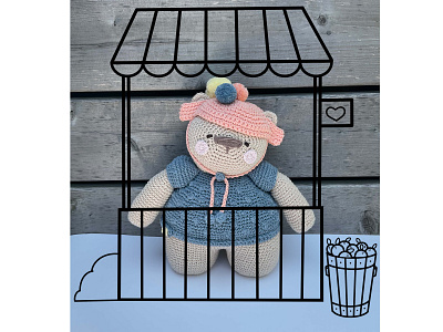 What is your order? animation animation 2d children crochet design illustration kids procreate