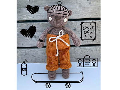 Illustration, Crochet and Animation Design for kids.