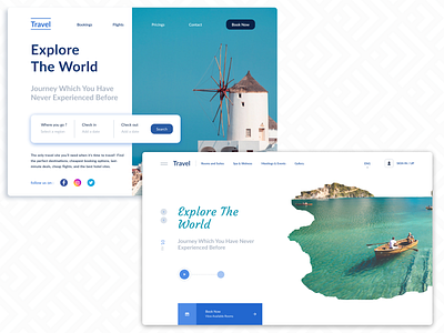 Travel Agency Landging Page