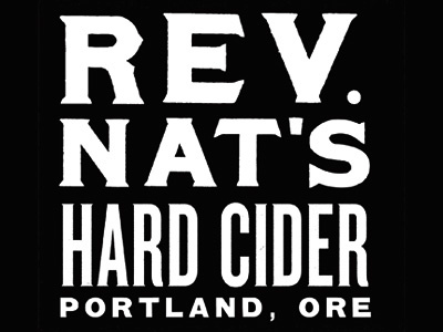 Rev Nat Square format logo brewing hard cider label pdx revnats