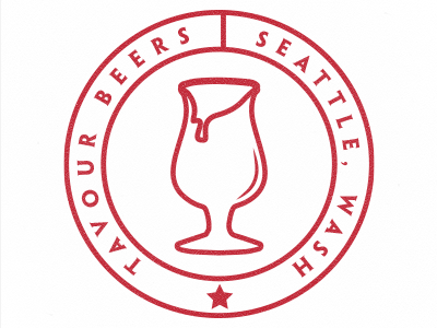 Tavour Logo Seal beer flare logo seal seattle