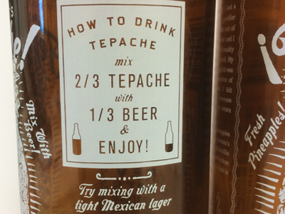 Tepache Bottle Proof bottle hard cider packaging pdx pineapple portland revnats tepache