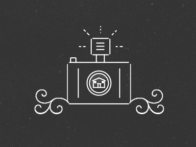 Monoline Camera camera leftovers logo photography predictable texturing