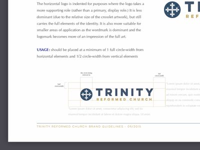 TRC Brand Guidelines brand guidelines branding church cross logo style guide