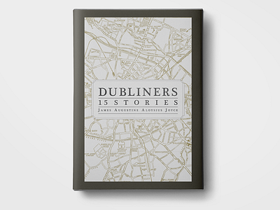 Dubliners Hardcover aloysius book book cover bookcover concept