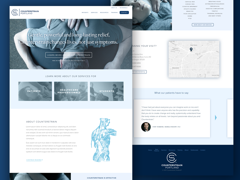 Counterstrain Redesign by David Dalbey on Dribbble