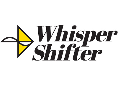 Whisper Shifter branding design logo typography