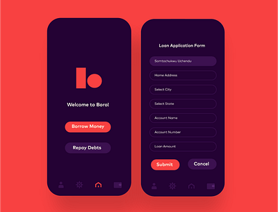 Concept UI-UX Design for Boro