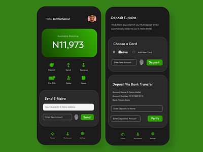 Product Design for a Nigerian Cryptocurrency App app design app designer crypto app dashboard fin tech icons nigeria product design ui ui ux ux design