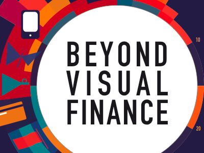 Beyond visual Finance design graphic