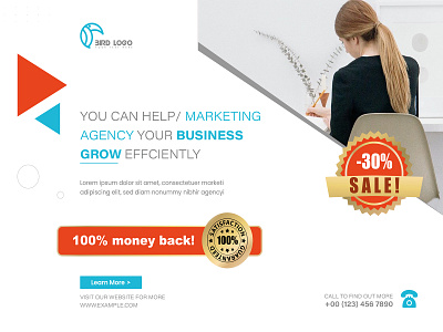 Banner ads, Website, Header and social media post Design web banner